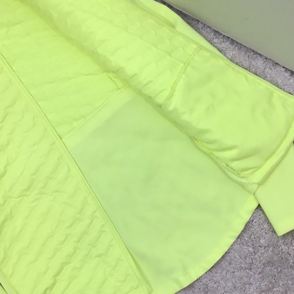 Avia yellow/green quilted zip front jacket M - Picture 8 of 9